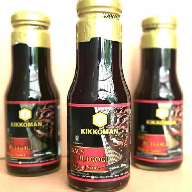 

best produk] kikkoman bulgogi sauce 300 gram halal