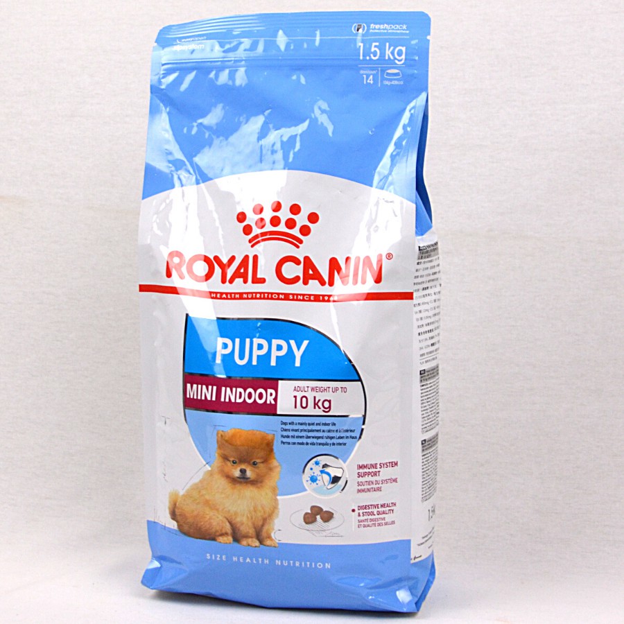

ROYALCANIN Makanan Anakan Anjing Mini Indoor Puppy 1.5kg