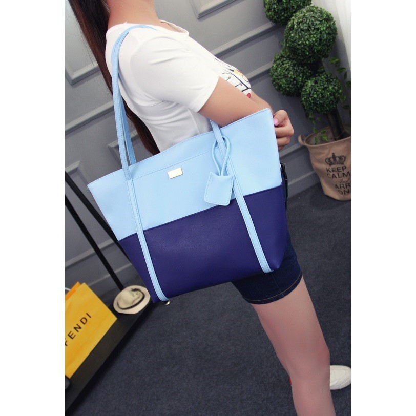 Totebag Bag Tas Jinjing Wanita Import Bahan Kulit - WT838