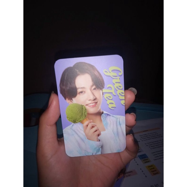 Baskin Robbins X BTS Photocard JUNGKOOK