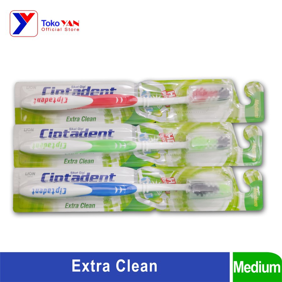 Sikat Gigi Ciptadent Extra Clean Medium