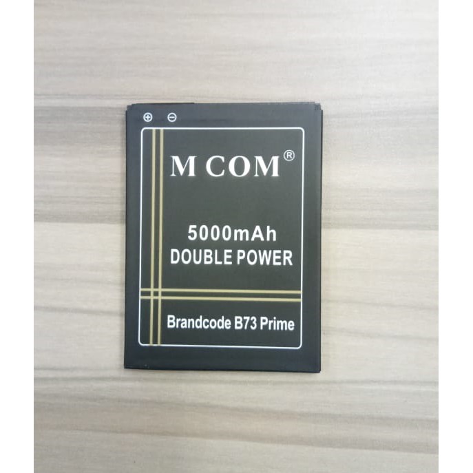 Battery Batre Baterai Double Power Mcom Brand Code Brancode BrandCode B73 Prime