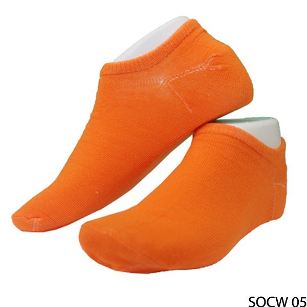 Kaos Kaki Wanita Dewasa Katun Orange – SOCW 05