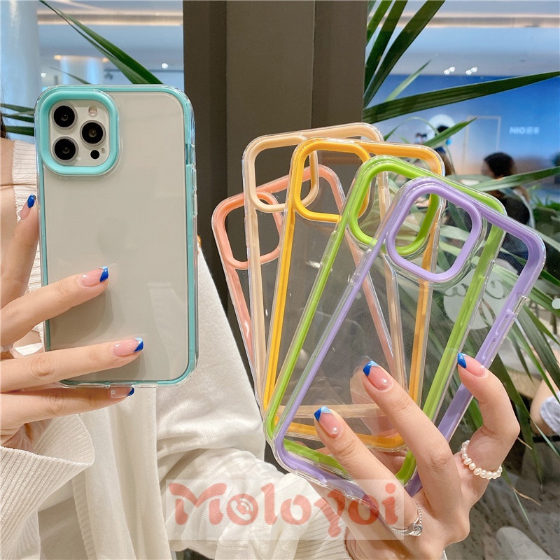 Soft Case TPU 3 in 1 Cover Samsung A50 A52s A03s A02s A32 A22 A12 A31 A03 A52 A72 A11 A20 A30 A20s A30s A50s A51 M22 M11 M22 M12