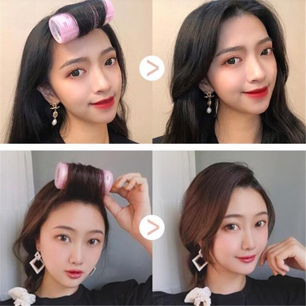 Roll Rambut Besar Ala Korea Gulungan Rambut Satuan Hair Rollers Roll Rambut Magic Curler Pengeriting Styling Rol Keriting Ikal Curly Rambut Murah F554