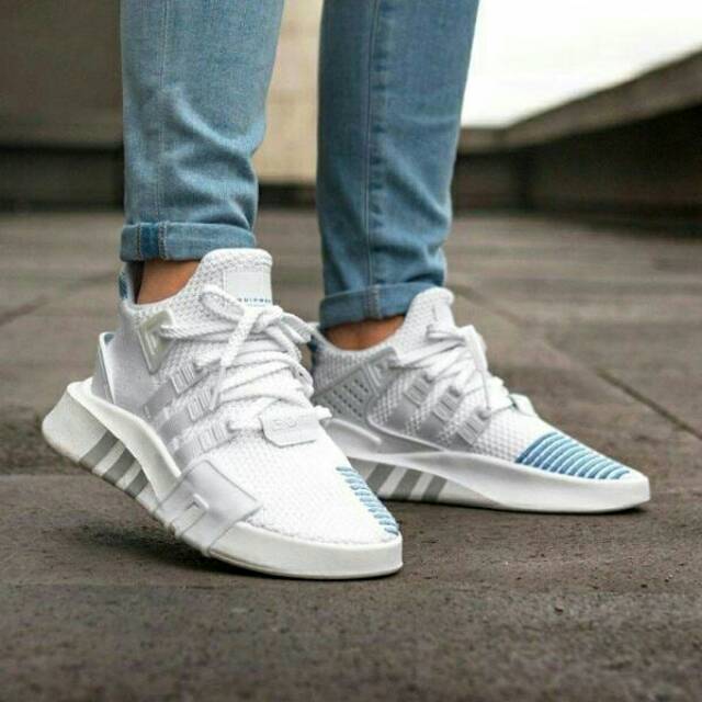 Sepatu Adidas Eqt Bask Adv Grey One Sub Green