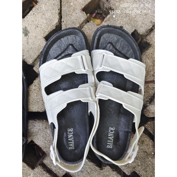 12.12 Birthday Sale New BLC 1728-X1 Sandal Tali Julia bacadeskripsi-1728 taly putih