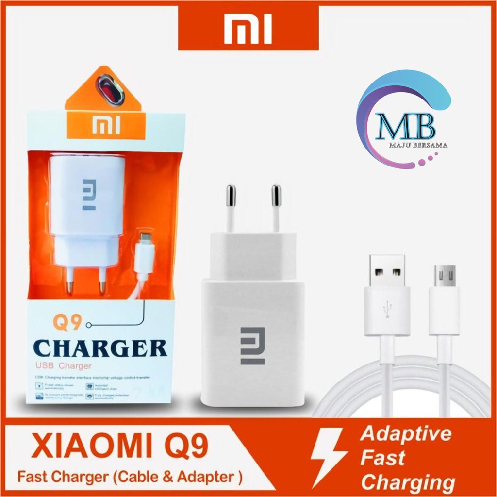 BM007 Q9 Charger Cashan Samsung oppo Vivo realme xiaomi original 2.4A anti meledak pengisian cepat MB640