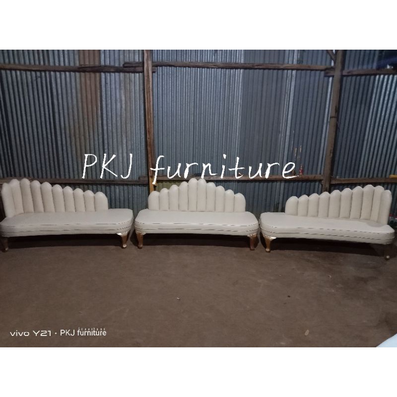 sofa pelaminan terbaru / sofa pelaminan kerang / sofa pelaminan kerang jati / sofa pelaminan lesti /
