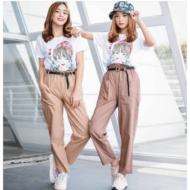 Celana Panjang Pocket Strady Pant / Baggy Saku Pants Strady Varius / Baggy Mosh Pants