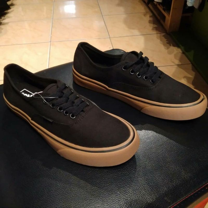 SEPATU VANS AUTHENTIC BLACK GUM IMPORT PREMIUM KADO HADIAH CEWEK COWOK BEST SELLER PROMO TERLARIS