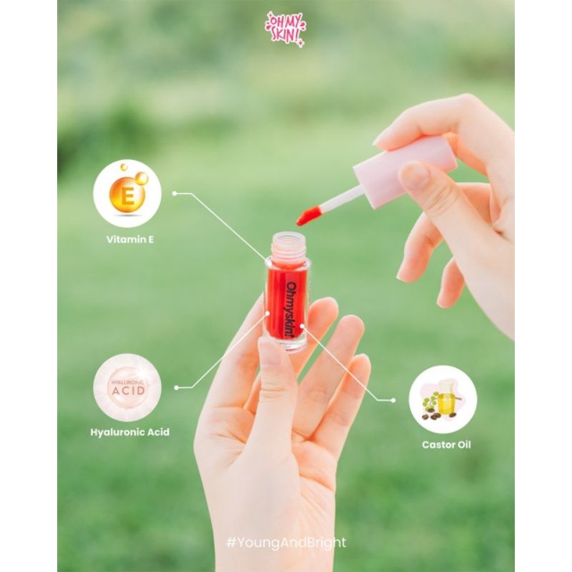 Lip tint ohmyskin (free gift)