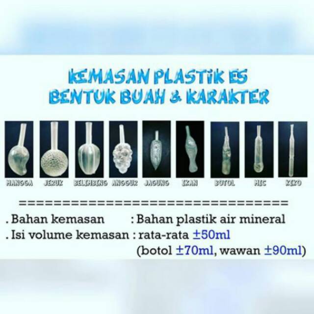 

Aneka plastik es bentuk unik