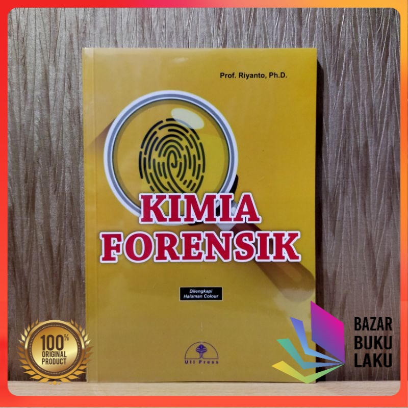 BUKU ORIGINAL Kimia Forensik Fullcolour RIYANTO UII PRESS