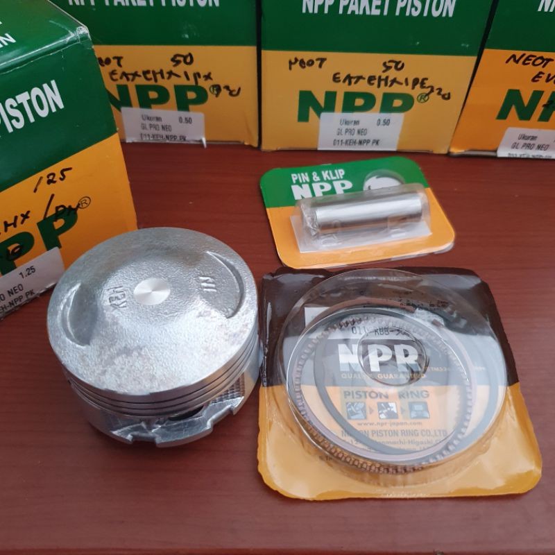 piston kit npp gl pro neotech tiger lama ov  STD 25 50 75 100 125 150 175 200 seher ring paket
