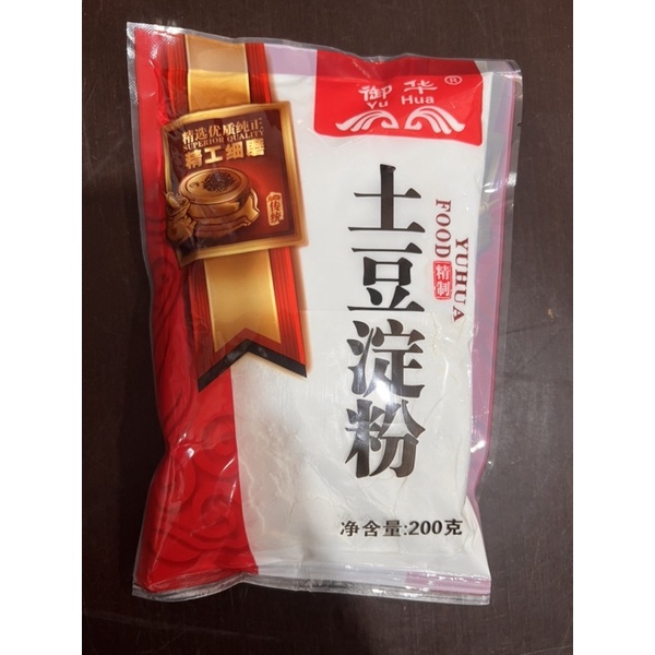 

Tepung kentang tu dou dian fen 土豆淀粉 200gr