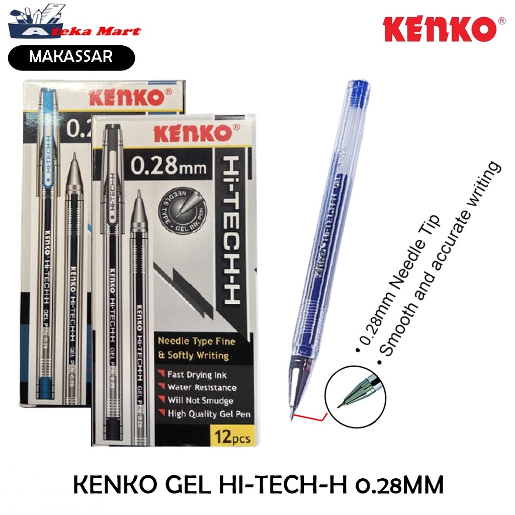 

[BOX/12PCS] KENKO GEL HI-TECH-H 0.28MM
