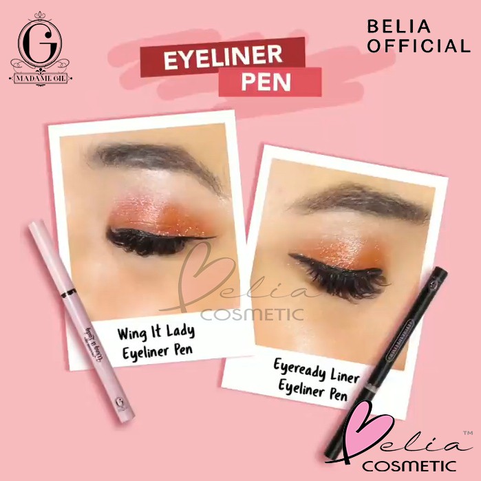 ❤ BELIA ❤ MADAME GIE Eyeready Liner &amp; Eye Wing It Lady Liner 1g | eyeliner waterproof spidol Madamegie