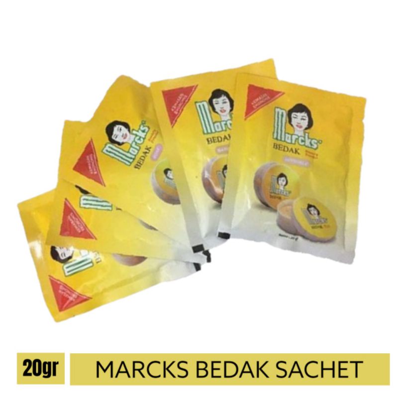 Marcks Beauty Powder Bedak Tabur Sachet 20 gr