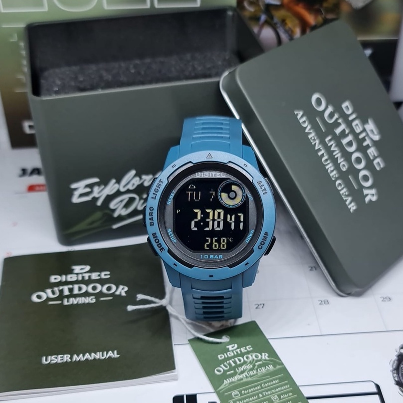Jam Tangan Digital Digitec DS-8100T Original