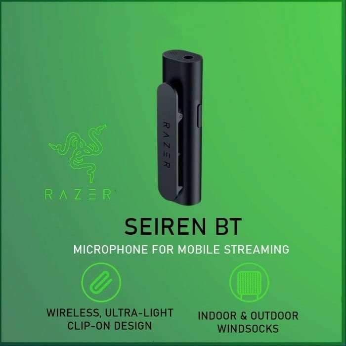 Razer Seiren BT - Bluetooth Microphone for Mobile Streaming