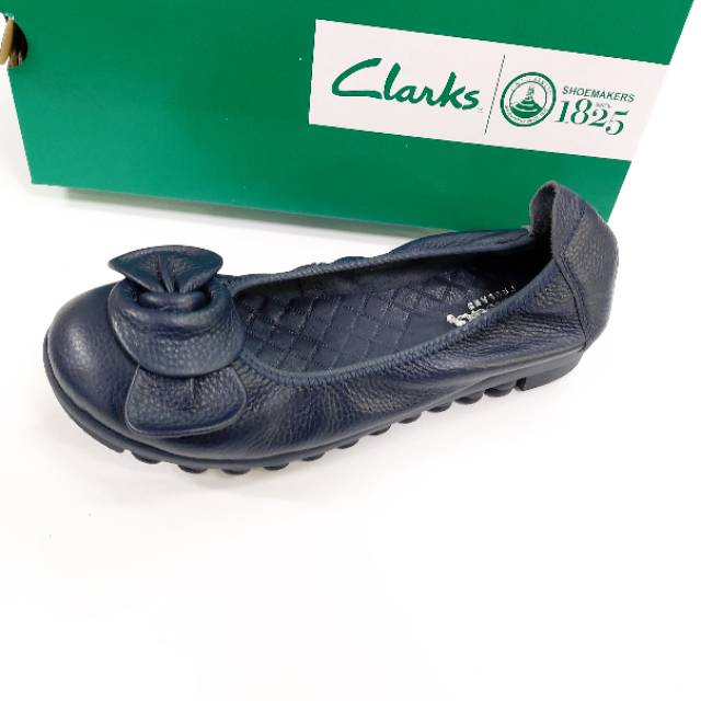 Sepatu Clarks radial kelopak / sepatu clarks radial bow / sepatu kulit