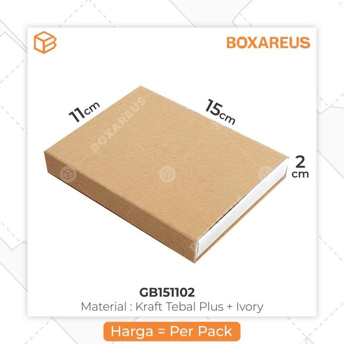 

[COD] Box Dus Dompet Kemasan Polos Gift Souvenir - GB151102 [COD]