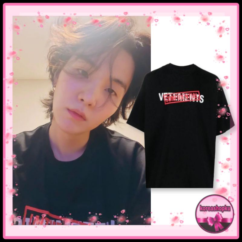 T-SHIRT SUGA BTS VETEMEN MIN YOONGI BAJU KAOS KPOP KOREAN STYLE OUTFIT