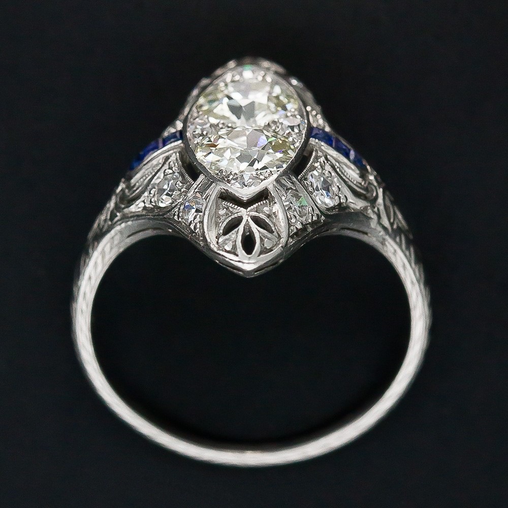 Cincin Gaya Boho Etnik Perak 925 Pria