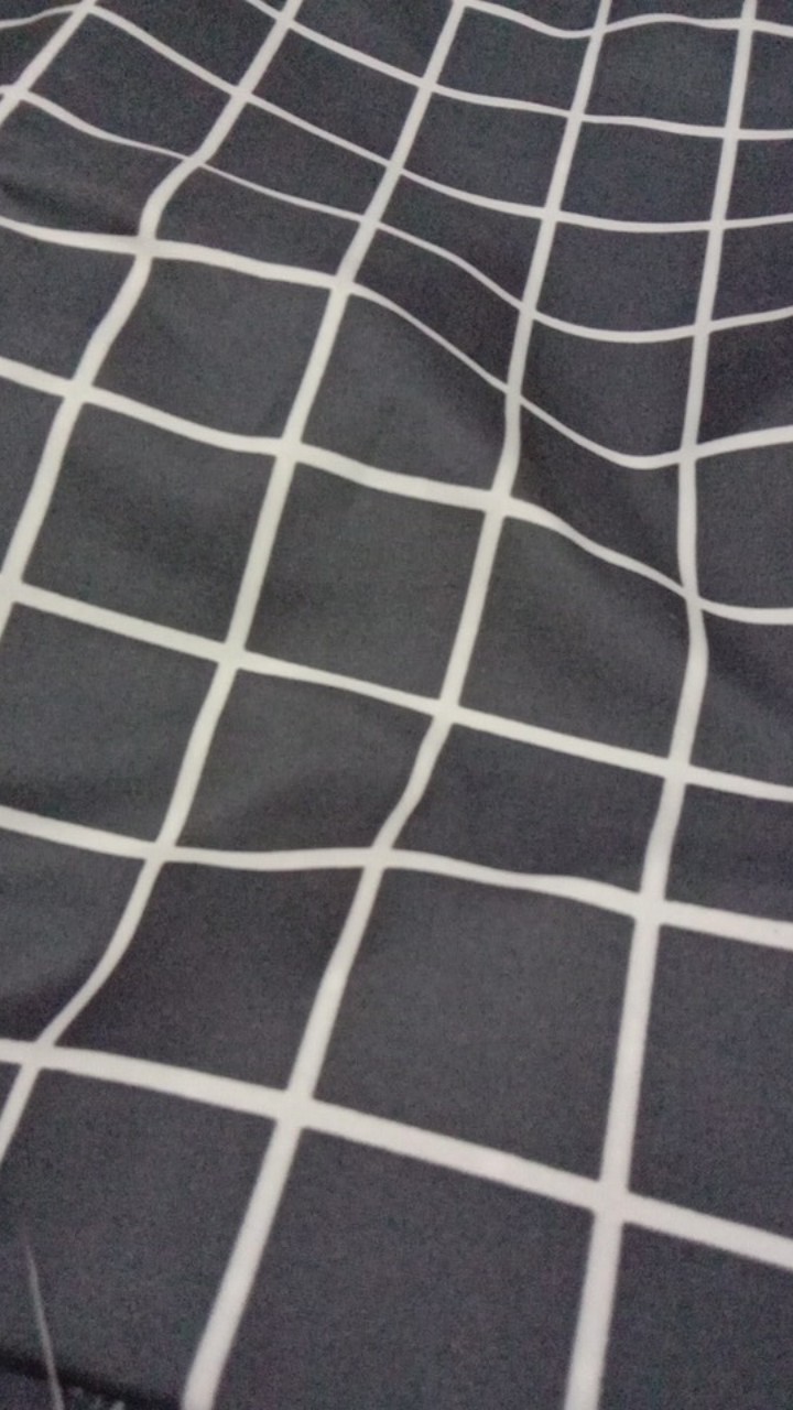 Bahan Kain Sprei Disperse Mikrotex Motif Kotak Kotak Meteran