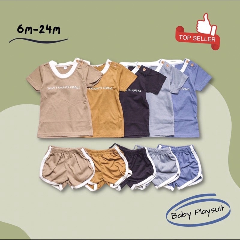 RACHIDKIDS / DAILY SET ANAK / SETELAN ANAK LUCU / CORAL SET