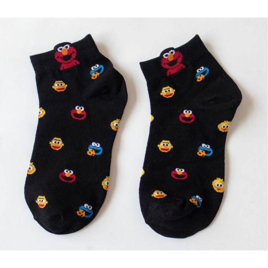ELMO - Kaos Kaki Pendek Semata Kaki/ Kaos Kaki Ankle Dewasa Wanita-KWME-003