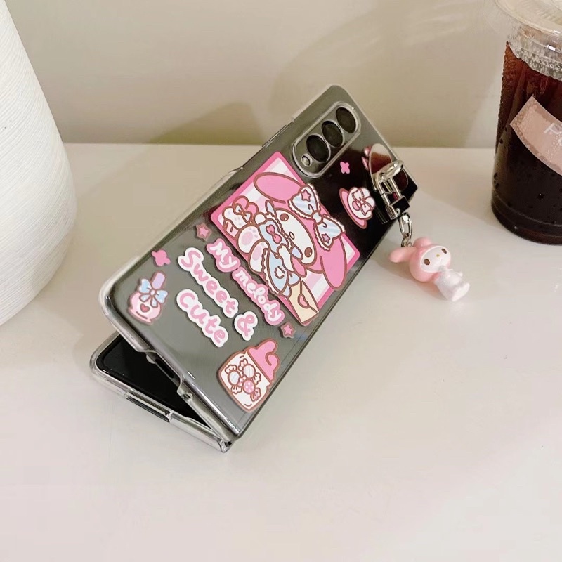 Korean Case Samsung Z Flip 3 Zflip3 Zflip Zfold3 Fold 3 Fold3 [SUPER CUTE]