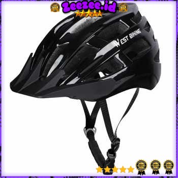 WEST BIKING Helm Sepeda Cycling Bike Helmet - TK-YP07 - Hitam