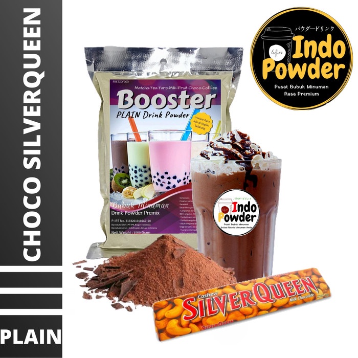 

Lainnya-Minuman-Bubuk- Plain Bubuk Minuman Choco Silverqueen 1Kg - Tanpa Gula -Bubuk-Minuman-