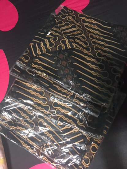 Bswart Batik Hrb026 Kenongo Hem Pendek Padi Pekalongan M L Xl Xxl Batik Pria Murah Terlaris