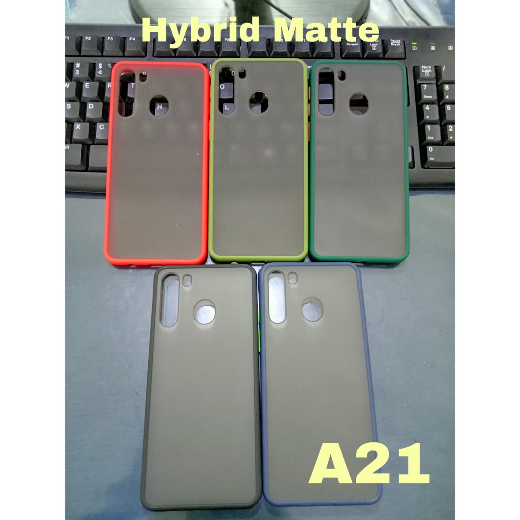 Casing Import promo murah Samsung A01 CORE  A21 A31 A71 M31 A20E J5 prime  Matte Pelindung lensa