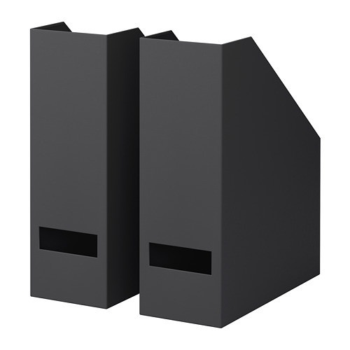 

READY Ordner Set isi 2pcs Tempat File Document Organizer Box File Map Binder - Hitam TERMURAH