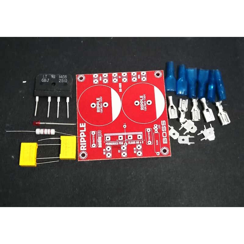 PCB PSU 2 Elco Plus Komponen