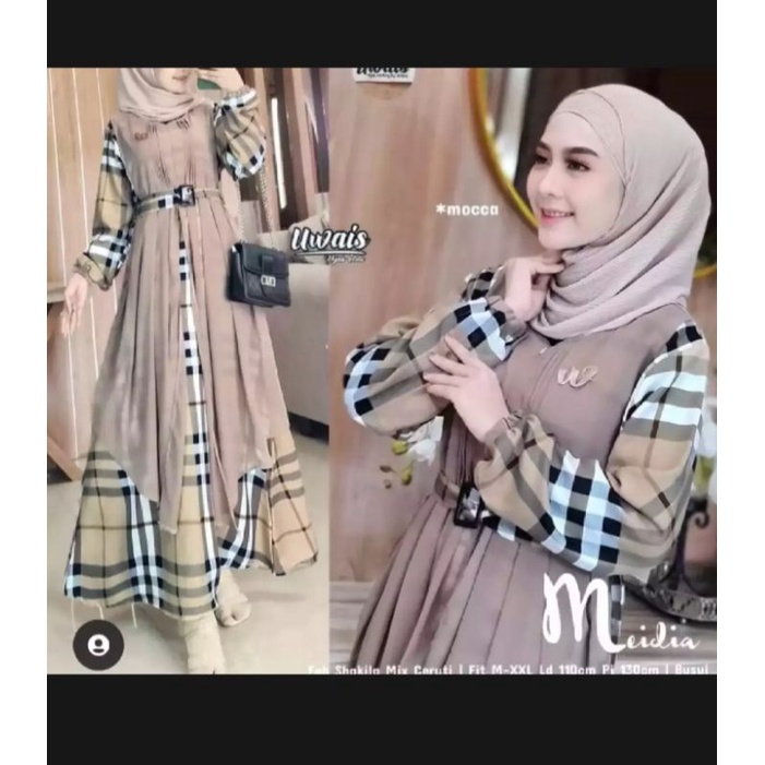 Gamis meidia maxy kotak