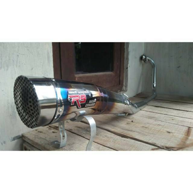 Knalpot R9 Jupiter MX Old Jupiter New 135 Fullset