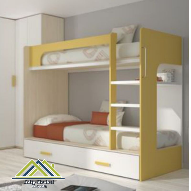 Tempat tidur tingkat minimalis