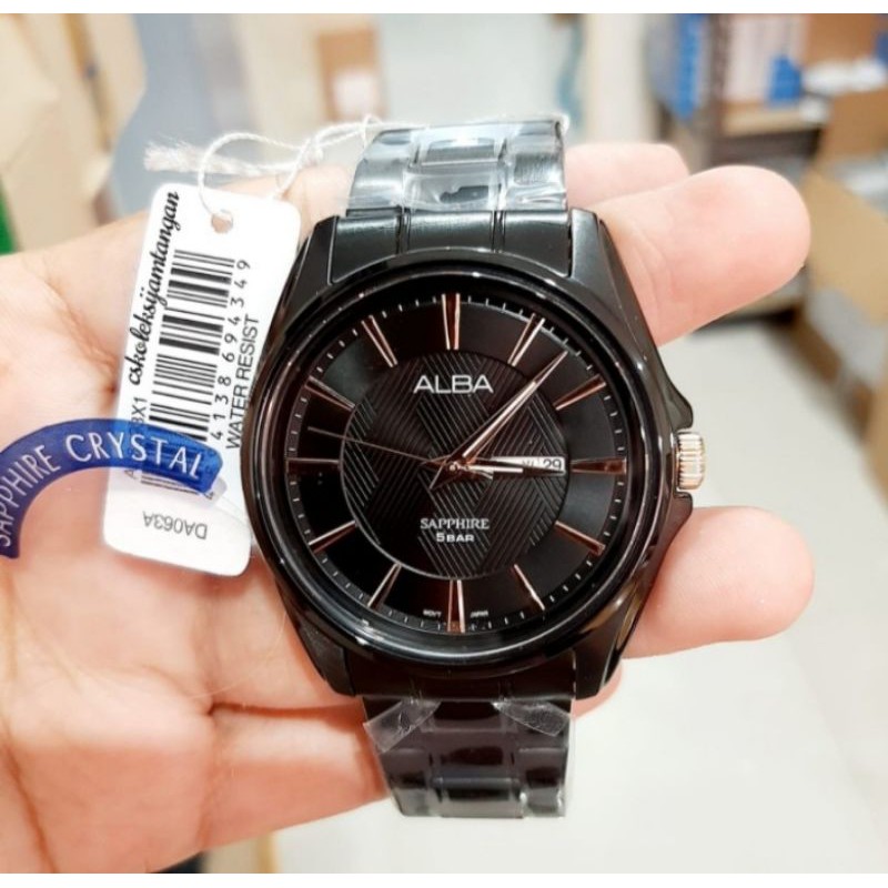 Alba Aj6093#AJ6093#AJ6093X1#jam tangan pria Alba aj6093# man watch Alba Aj6093#Alba AJ6093X1