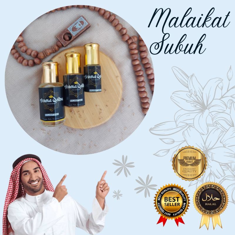 Parfum Malaikat Subuh Aroma Qolbu Original Minyak Ibadah Sholat Kasturi Malaikat Subuh Asli Tanpa Al
