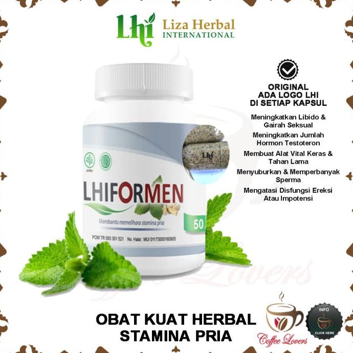 TERMURAH Lhiformen Original Asli 100% BPOM - Obat Herbal Kesehatan Pria Asli