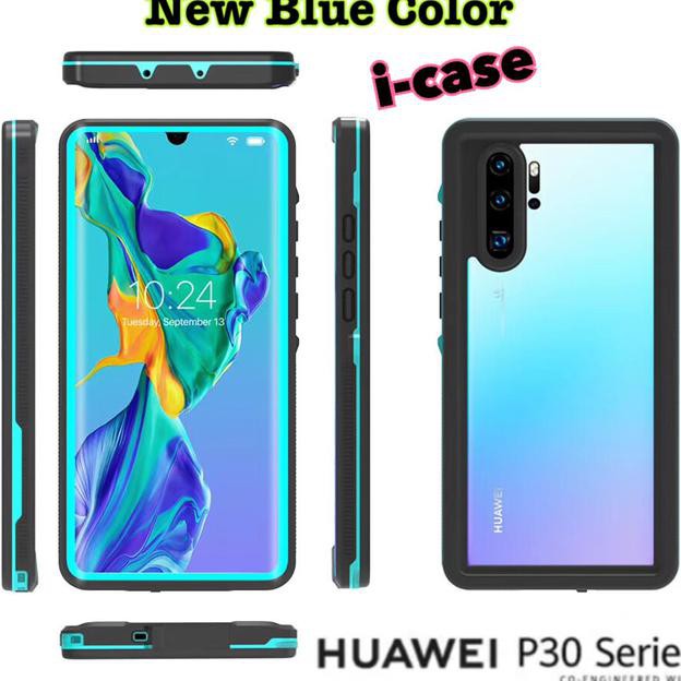 New Blue Color Huawei P30 Pro Case Waterproof water proof p30 pro