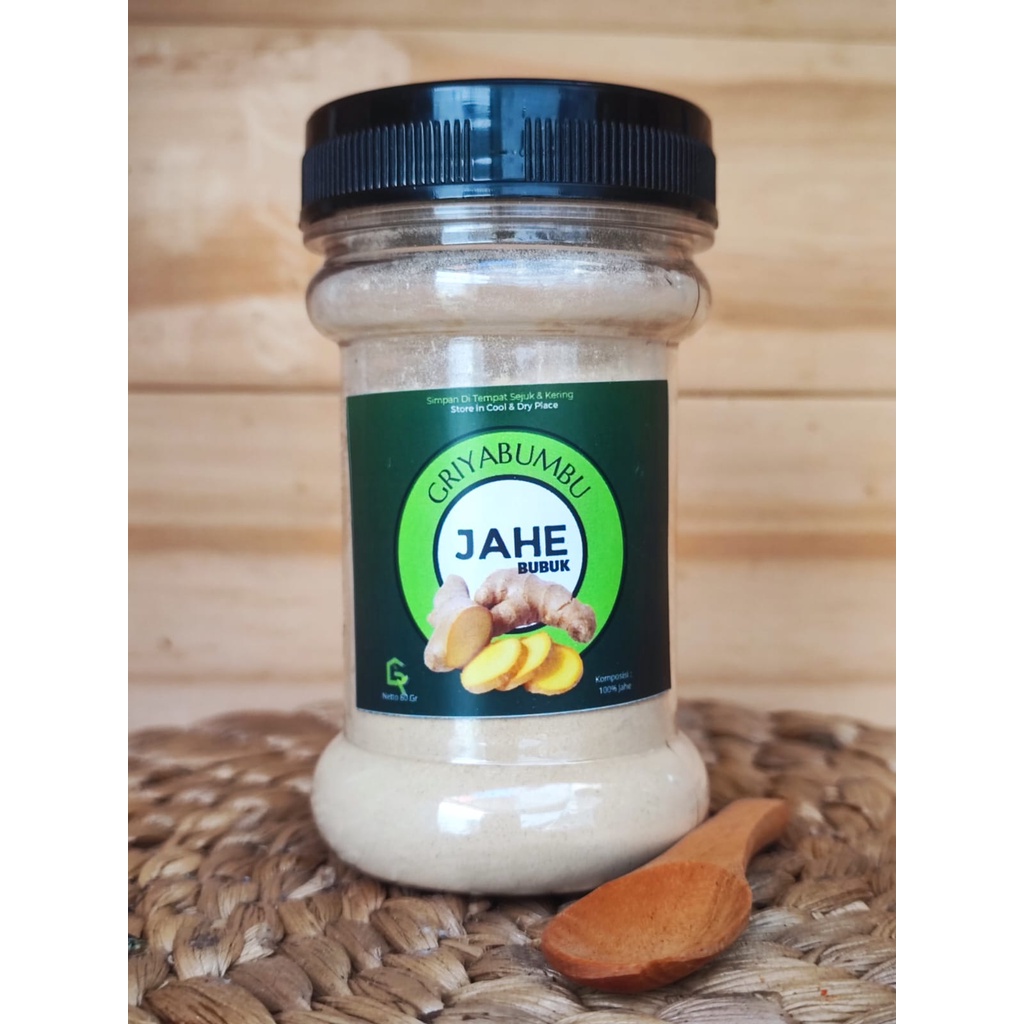 

Griya Bumbu Rasa Rempah Jahe Bubuk Murni Ginger Powder Premium Bumbu Dapur 50g