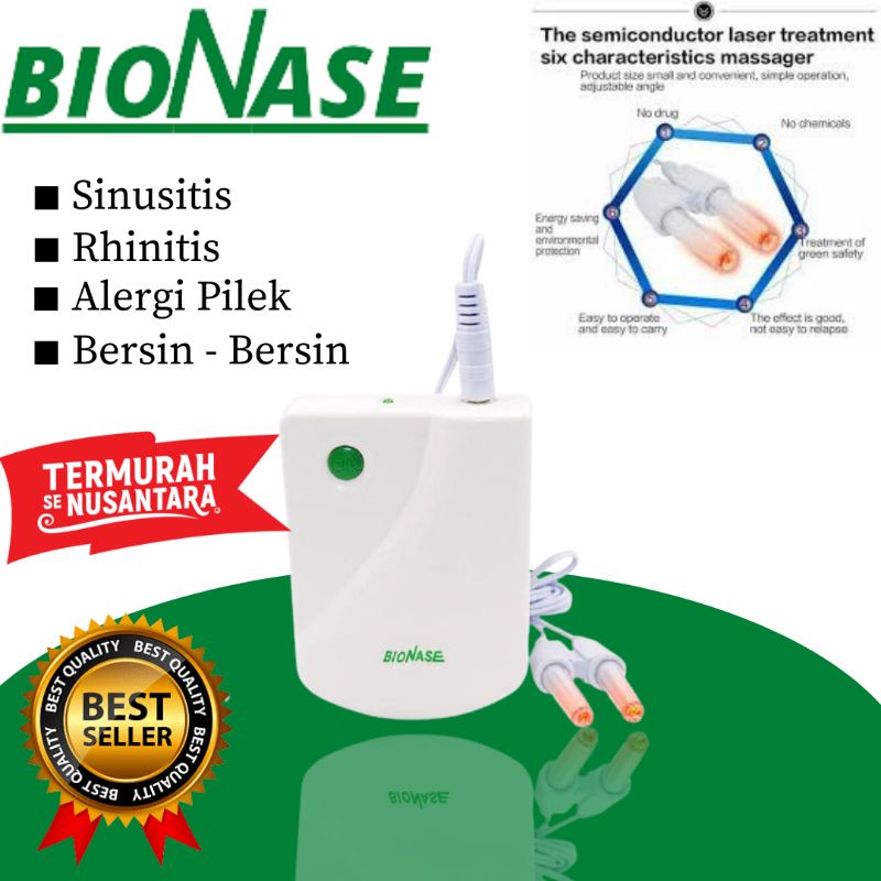 Bionase Alat Terapi Sinusitis Rhinitis Alat Terapi Hidung Sinus Pereda Pilek Tersumbat Terapi Keseha