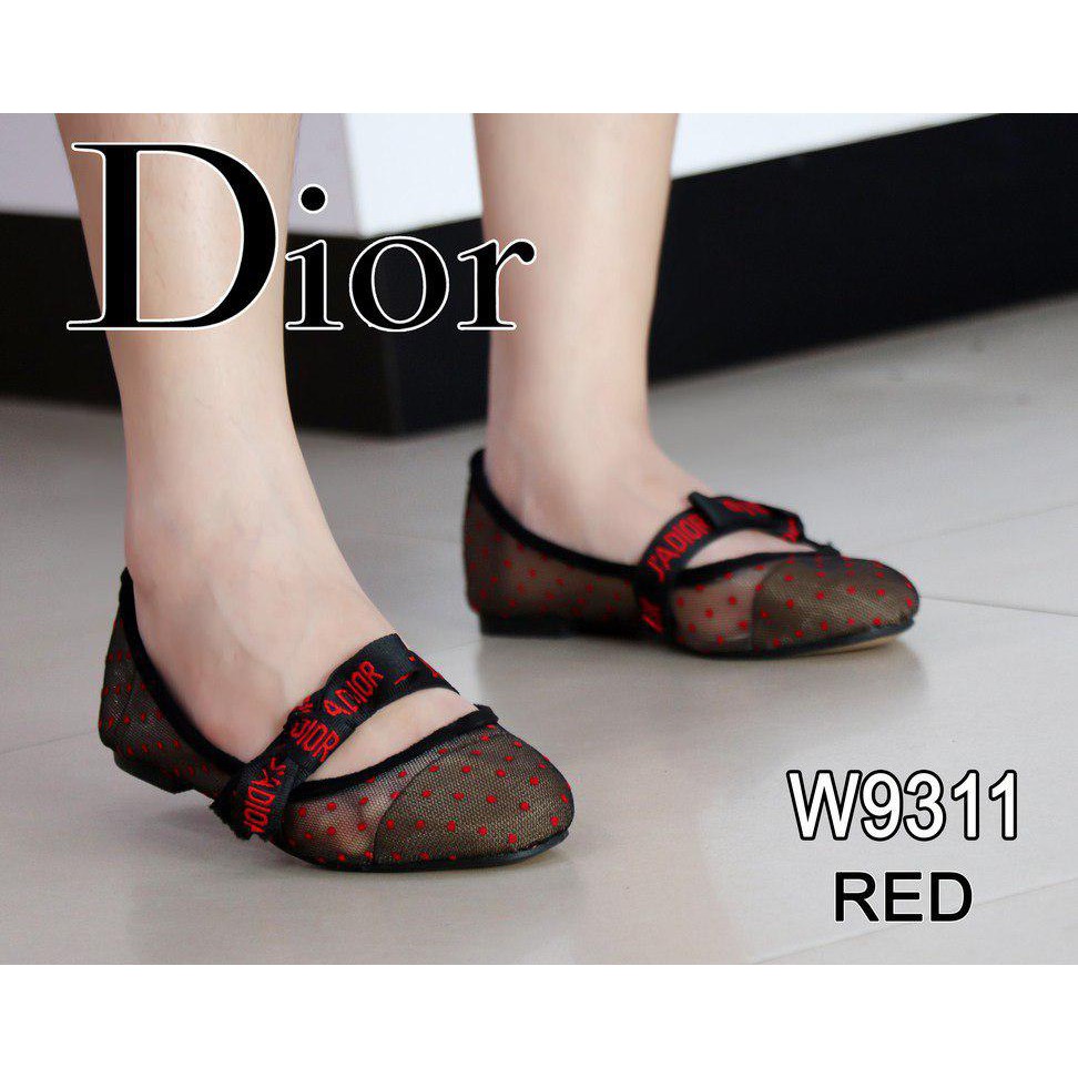 FLAT SHOES DIOR W9311 SEPATU WANITA SEPATU IMPOR SEPATU CEWEK SEPATU BATAM