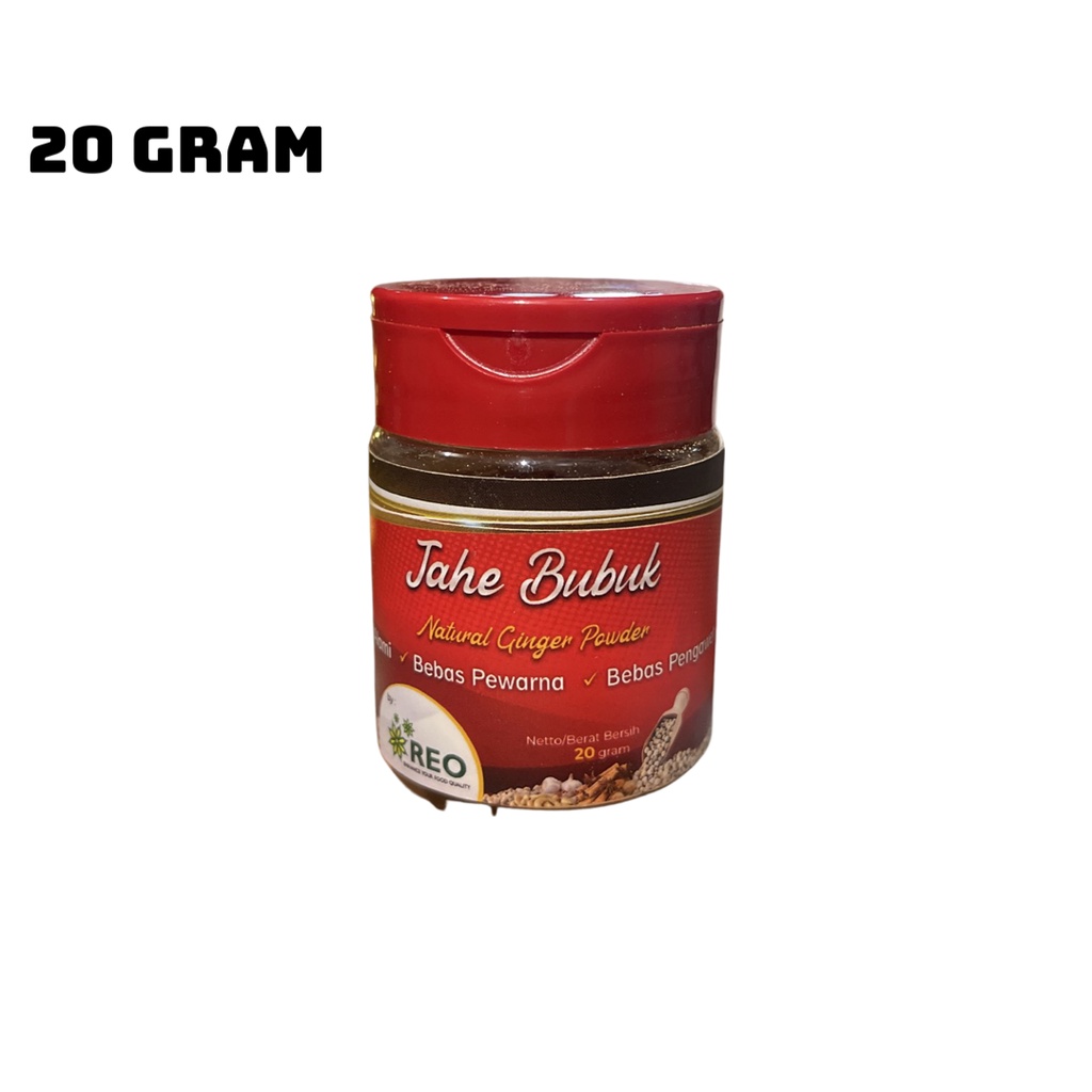 

Bubuk Jahe Botol Cap REO 20 Gram - Eceran